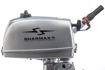 купить 2х-тактный лодочный мотор SHARMAX SM4HS (2024) в Алметьевске - фото 