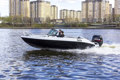 Катер-лодка алюминиевая VBOATS Yava XL Fish Сочи