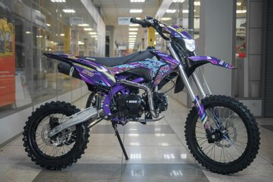 купить Мотоцикл BSE MX 125 17/14 Purple Dragon PITBIKE в Перми - фото 