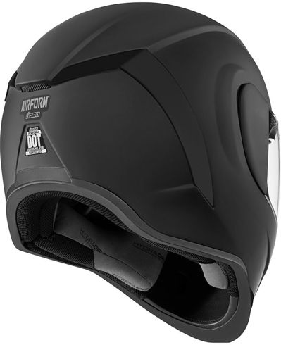 купить Шлем ICON Airframe Rub Black в Новокуйбышевске - фото 