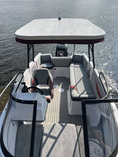 купить Катер-лодка алюминиевая BOSSFORR 580 BIMINI Сочи - фото 