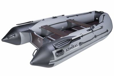 купить Лодка ПВХ АДМИРАЛ 360 Sport + 2х-тактный лодочный мотор HDX R SERIES T 9.9 BMS в Москве - фото 