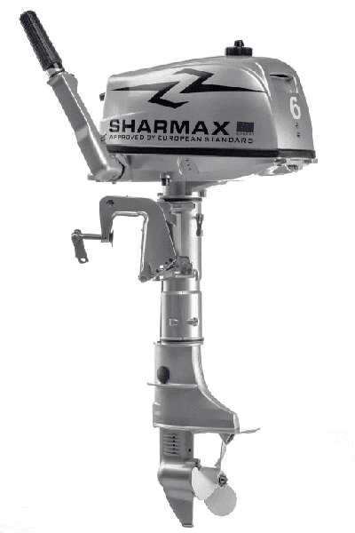 купить 2х-тактный лодочный мотор SHARMAX SM6HS (2024) в Чите - фото 