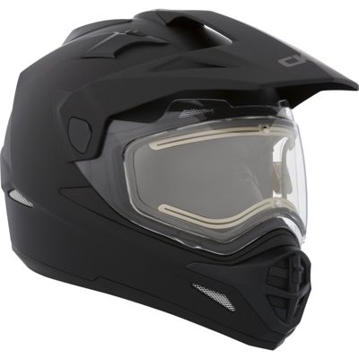 купить Шлем CKX QUEST RSV С ЭЛЕКТРИЧЕСКИМ ВИЗОРОМ BLACK в Москве - фото 