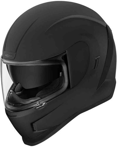 купить Шлем ICON Airframe Rub Black в Новокуйбышевске - фото 