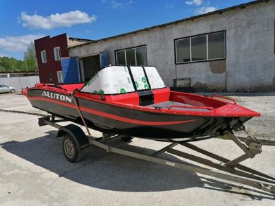 Катер-лодка алюминиевая ALUTON 460Fish Сочи