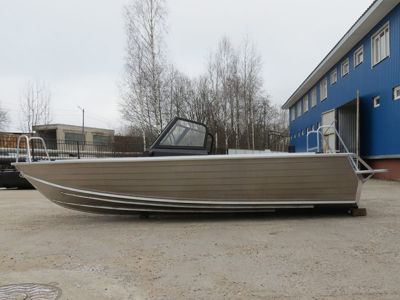 купить Катер-лодка алюминиевая WELLBOAT 53 Fish в Мичуринске - фото 