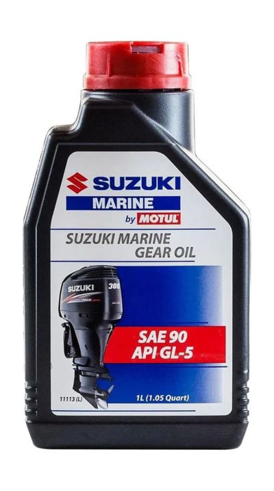 купить Масло трансмиссионное MOTUL Suzuki Marine Gear Oil SAE 90, 1 л в Волгограде - фото 