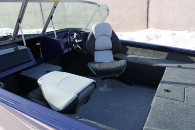 купить Катер-лодка алюминиевая WINDBOAT 4.6 DC EvoFish в Таганроге - фото 