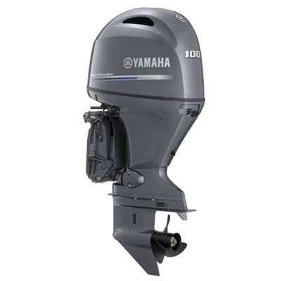 4х-тактный лодочный мотор YAMAHA F100FETL в Перми