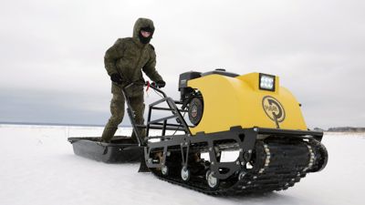 купить Мотобуксировщик РЫБАК PKD. PSD 20 л.с. (длинная база 1430мм) в Мурманске - фото 