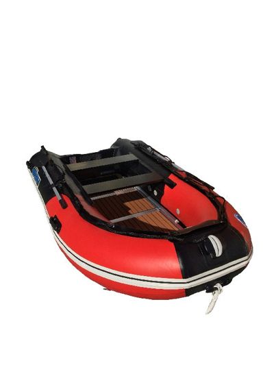 купить Лодка ПВХ STORMLINE Flexiteek 310 (черно-зеленая/красно-черная) в Твери - фото 