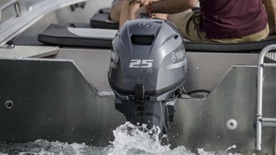 купить 4х-тактный лодочный мотор YAMAHA F25GES во Владивостоке - фото 
