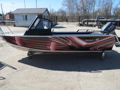 купить Катер-лодка алюминиевая WELLBOAT 45i в Ульяновске - фото 