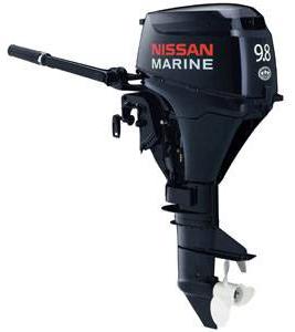 4х-тактный лодочный мотор NISSAN MARINE NMF 9.8 B S в Москве
