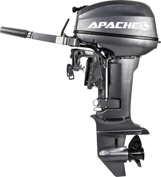 купить 2х-тактный лодочный мотор APACHE T9.9 BS в Москве - фото 