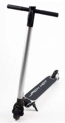 Электросамокат JACK HOT CARBON PRO 10,4AH, серебро в Москве