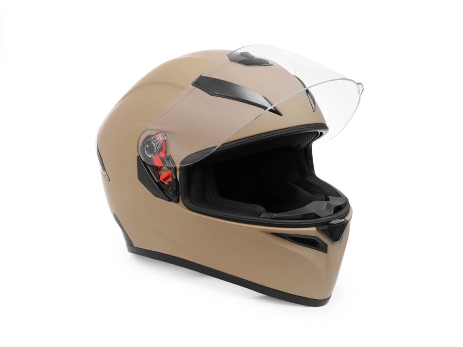 купить Шлем мото закрытый SHORNER Waves, коричневый размер M в Набережных Челнах - фото 