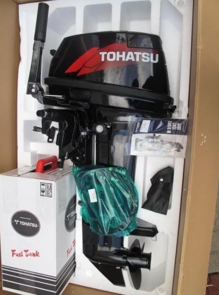 купить 2х-тактный лодочный мотор TOHATSU M 9.9 D2 S в Москве - фото 