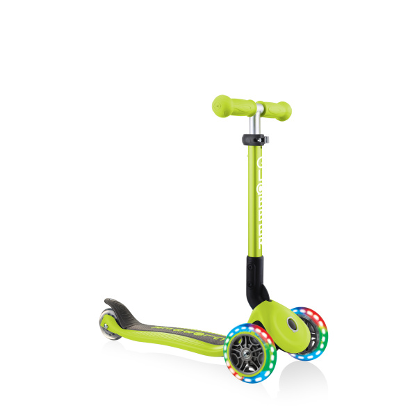 купить Самокат Globber Junior Foldable Lights в Санкт-Петербурге Спб - фото 