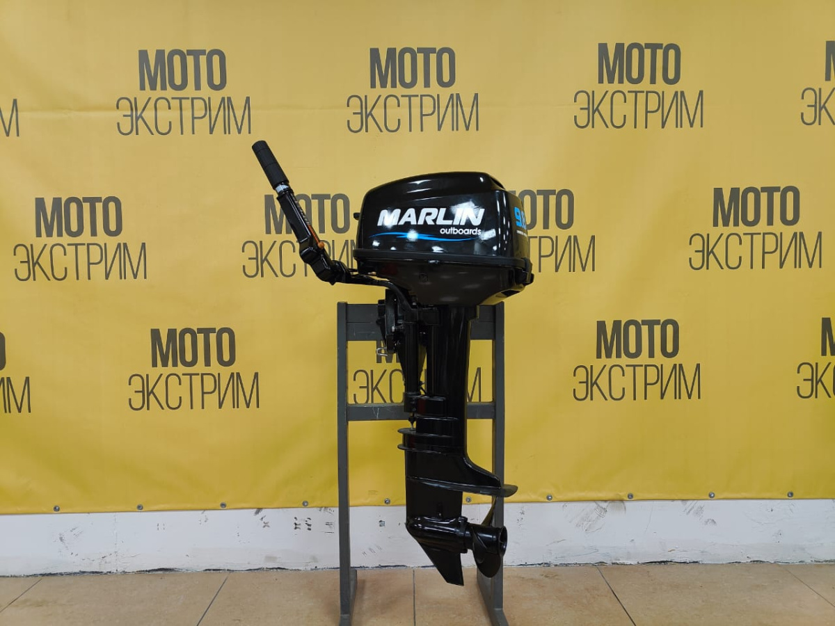 купить 2х-тактный лодочный мотор MARLIN MP 9.9 AMHS Б/У в Москве - фото 