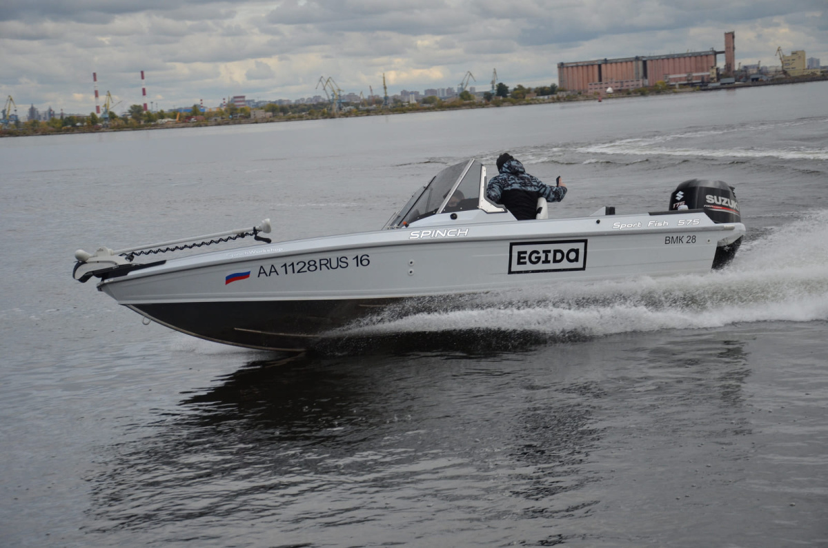 купить Катер-лодка алюминиевая SPINCH 575 Sport Fish в Вологде - фото 