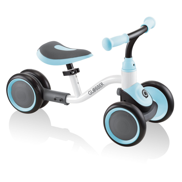 Беговел-каталка Globber Learning Bike White-Pastel Blue в Казани