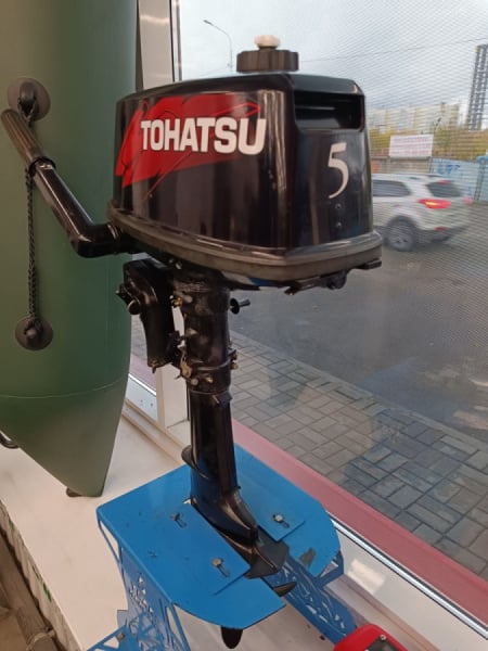 4х-тактный лодочный мотор TOHATSU 5 Б/У в Москве