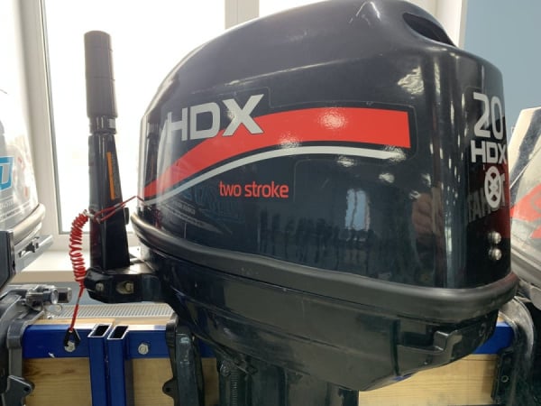 купить 2х-тактный лодочный мотор HDX T 20 BMS Б/У в Москве - фото 