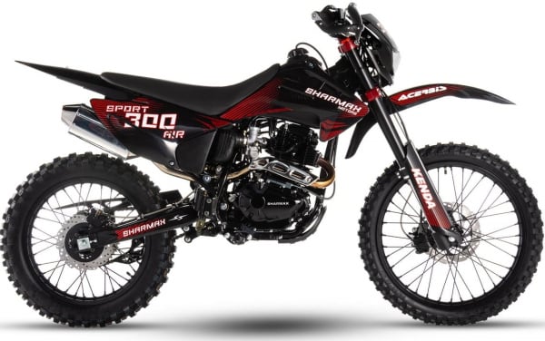 купить Мотоцикл кроссовый эндуро SHARMAX MOTORS SPORT 300 Air Black Edition в Пензе - фото 