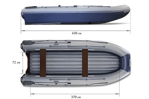 купить Лодка ПВХ ФЛАГМАН DK 430 IGLA в Москве - фото 