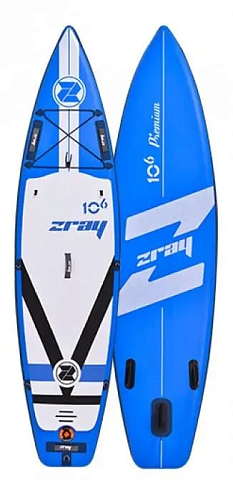 купить Надувная доска для SUP-бординга ZRAY FURY PRO (F2) 10.6 2019 в Казани - фото 