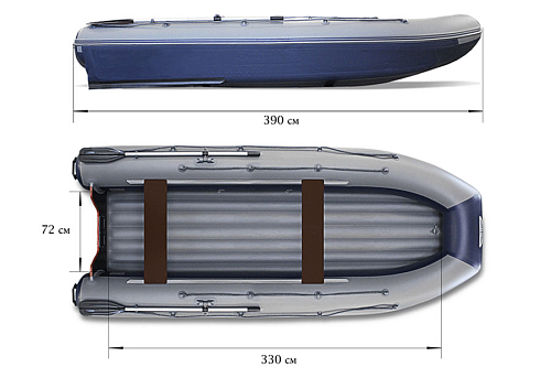 купить Лодка ПВХ ФЛАГМАН DK 390 IGLA в Москве - фото 