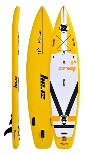 купить Надувная доска для SUP-бординга ZRAY FURY DUAL (F4) 11' 6 2019 в Волгограде - фото 