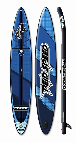 купить Надувная доска для SUP-бординга STORMLINE POWERMAX 12.6 туринговая в Находке - фото 