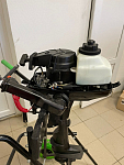 купить 2х-тактный лодочный мотор HANGKAI M4HP Б/У в Москве - фото 