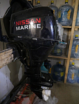 купить 4х-тактный лодочный мотор NISSAN MARINE 9.8 Б/У в Москве - фото 